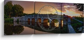 Tablou cu pod (cu ceas) (90x30 cm)