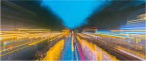 Tablou - Pictură abstractă (120x50 cm)