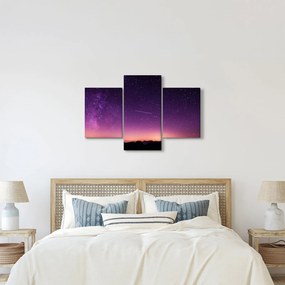 Tablou cu cerul și stea căzând (90x60 cm)