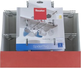Suport de agățat pentru căni Metaltex Spider Mug