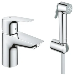 Baterie lavoar cu functie de bideu Grohe StartEdge,furtunuri flexibile, crom-23773001