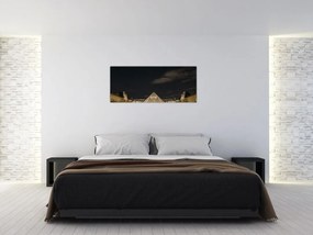 Tablou - Louvre nocturn (120x50 cm)
