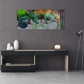 Tablou - Cameleon (120x50 cm)