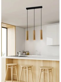 Lustră pe cablu TUBO 3xGU10/25W/230V