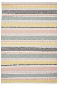 Covor țesut manual din bumbac 80x150 cm Cascade Pastel Multi – Think Rugs