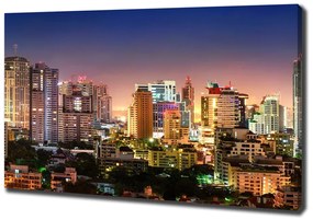 Tablouri tipărite pe pânză Bangkok noapte