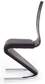 Scaun de bucaterie Medisen, negru/alb