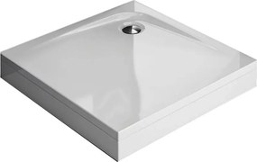 Cadita pentru dus Kolpasan Evelin Q cu masca si picioare incluse 90x90 cm