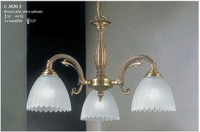 Candelabru clasic 3 brate design italian realizat manual 3520