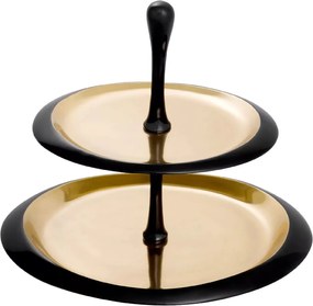 Suport prajituri, Doua platouri etajate design LUX Gitano S