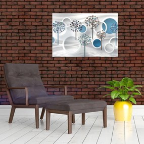 Tablou abstarcției artistice (90x60 cm)