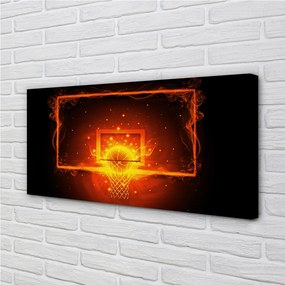 Tablouri canvas Flaming baschet