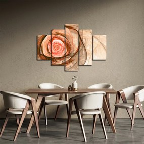 Tablou - Trandafir sufletului artistic (150x105 cm)