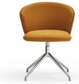 Set de scaune de sufragerie galben muștar 2 buc. tapițat Add – Teulat