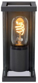 Aplică de exterior Lucide 27885/01/30 CLAIRE 1xE27/15W/230V IP54 negru