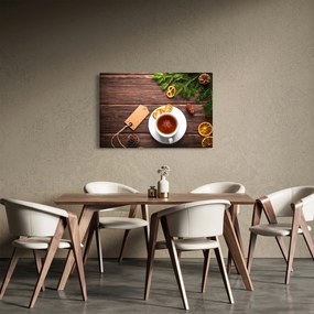 Tablou - ceașca cu decorații (90x60 cm)