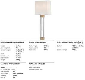 Veioza, lampa de masa, design modern LARISSA alama antichizata
