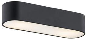 Plafoniera metalica design modern TONI 50cm neagra