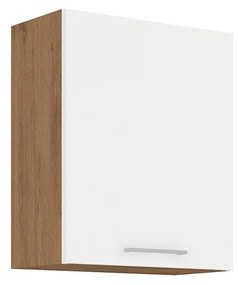 Dulap superior de bucătărie 60 G-72 1F Woody (Stejar lancelot + Alb lucios). 1070040