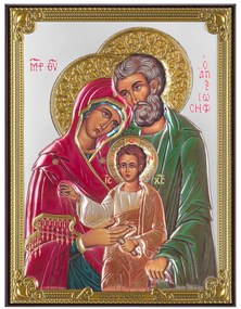 Icoana Sfanta Familie 13x18 cm