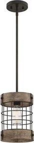 Westinghouse 61180 - Lustru suspendat pe cablu LANGSTON 1xE27/60W/230V Ø 19 cm pin