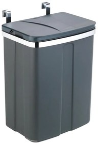 WENKO 54903100 - Coș montabil pe ușă, 26x36,5 cm, gri/argintiu