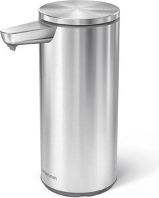 Dozator de săpun lichid argintiu mat automat din oțel 266 ml – simplehuman