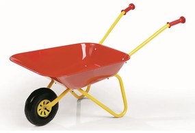 Roabă metalică de grădinărit Rollytoys 80 x 41x 38 cm, roșu