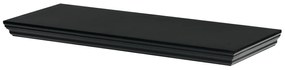Etajeră de perete P-024, negru mat, 60 cm