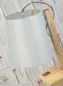 Lampadar chic cu rafturi pentru carti, CAMBRIDGE alb CAMBRIDGE/F/W