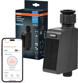 Osram - Electrovalvă de irigare cu panou solar SMART+ IP55 Wi-Fi
