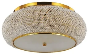 Plafonier modern diametru 55cm, Pasha PL10 Oro 100791