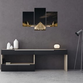 Tablou - Louvre nocturn (90x60 cm)