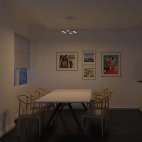 Corp de iluminat suspendat LED Philips 40972/48/16 VAGA 6xHighPower LED/2,5W/230V