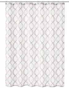 Kleine Wolke Classy perdea de duș 200x120 cm alb 5911100238