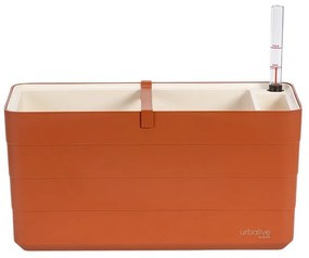 Jardinieră din plastic cu sistem de auto-irigare 39,5 cm Berberis – Plastia