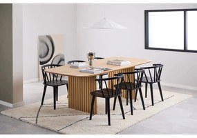 Scaun de dining negru Ida – Actona