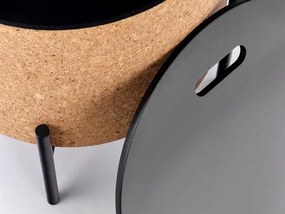 Masă de cafea Shae (Natural + Negru). Promo -8%. 1049014