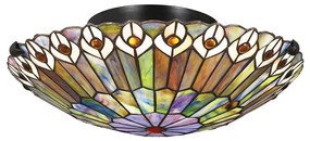 Quoizel QZ-WATKINS-F-VB - Plafonieră WATKINS, 2xE27/60W/230V, diam. 42 cm