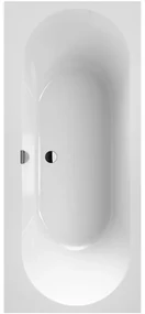 Cada dreptunghiulara, Villeroy&Boch Oberon 2.0, compozit Quaryl, 170x75cm, Alb Alpin, UBQ170OBR2DV-01
