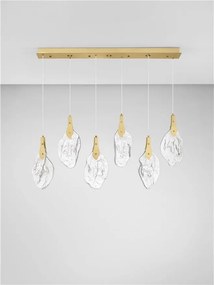 Lustra LED suspendata design decorativ BELLINA L-110cm