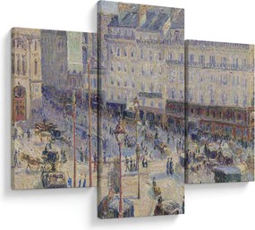 Tablou - Camille Pissarro, The Place du Havre, reproducere (90x60 cm)