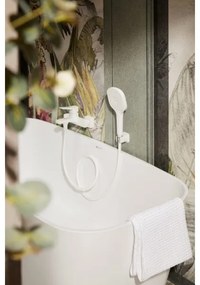 KFA Armatura 4524-010-44 - Baterie pentru cadă MALAGA, albă