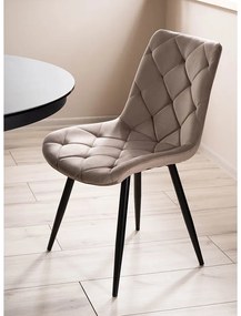 Scaun de bucaterie Ralph Velvet, bej