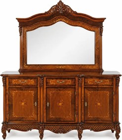Bufet lemn masiv Edward, 194 × 58,5 × 95,3 cm - Fara