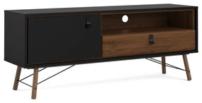 Comodă TV Tvilum Ry, negru-maro