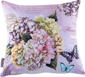 decoDoma Set de 3 feţe pernuţe HORTENSII, 45 x 45 cm