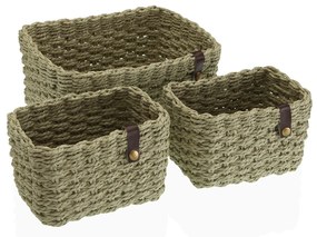 Set 3 cosuri din polipropilena 12X19X26