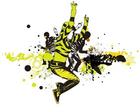 Fototapet - Street dance (147x102 cm)
