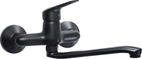 Boro Baterie pentru bucătărie, montare pe perete Finisaj: Negru BMO_N80M